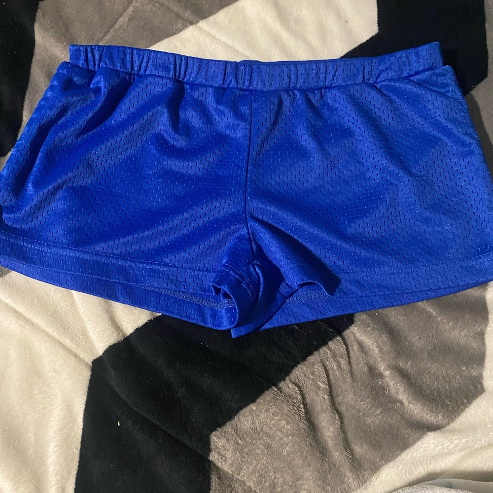 Blue shorts